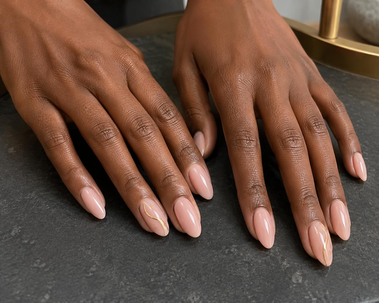 Style inspiration: polished nails with delicate nail art